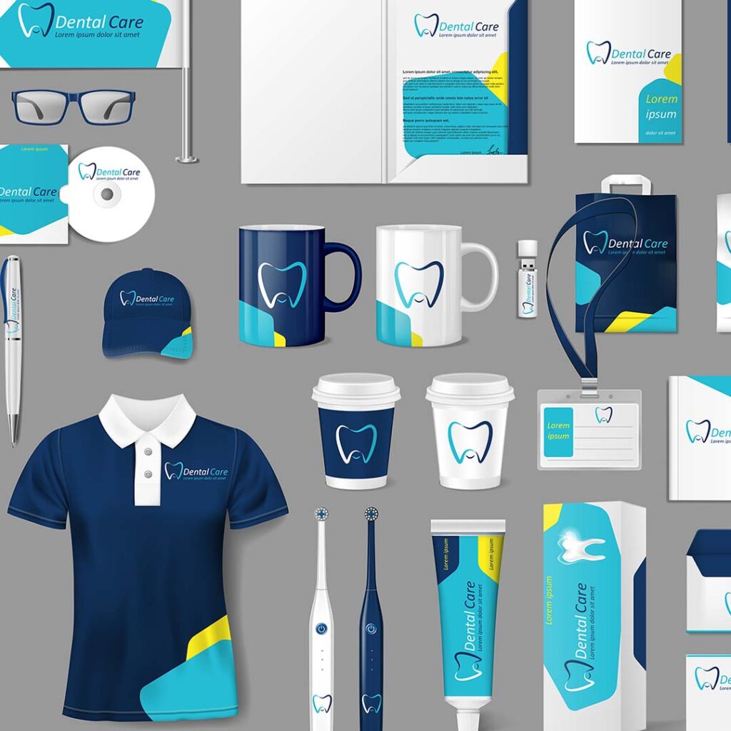 Promotional products for a dentist