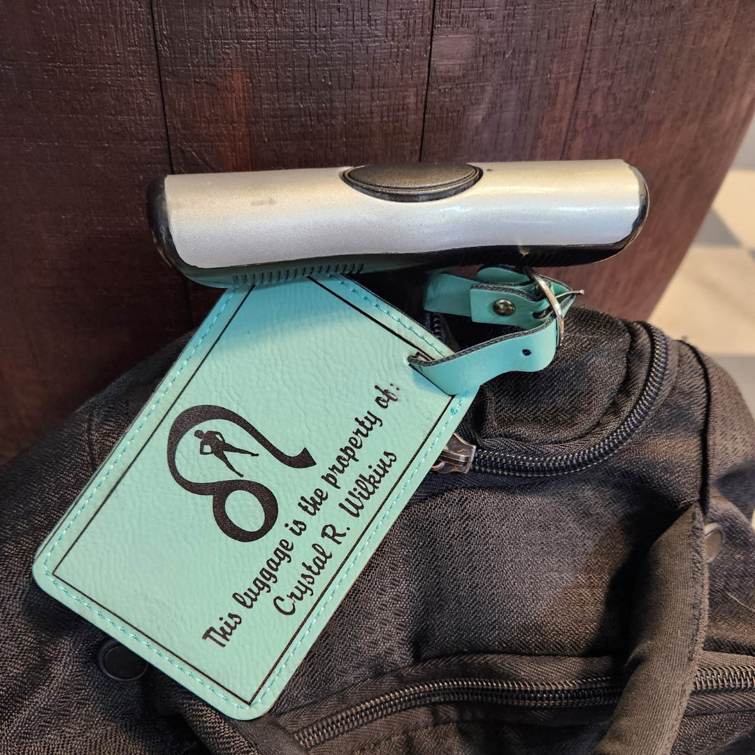 Custom luggage tag